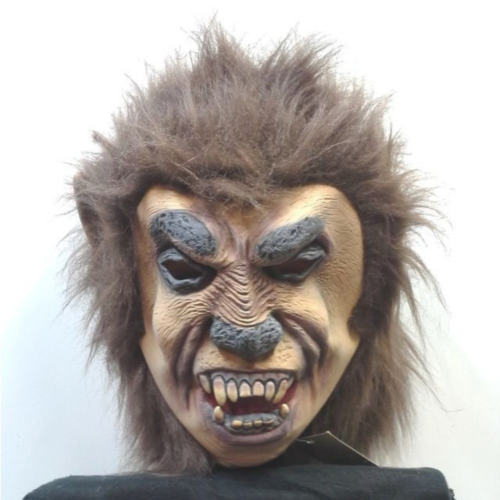 Fierce Vintage Werewolf Halloween Costume Mask